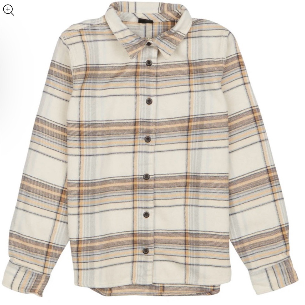 Patagonia Long-Sleeved Organic Cotton Flannel Shirt